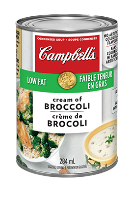 CAMPBELL’S® Condensed Low Fat Cream of Broccoli Soup