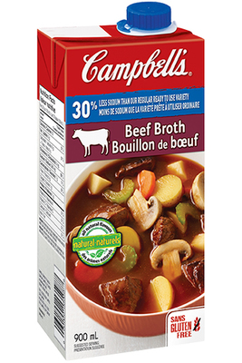 Bouillon de boeuf Prêt à utiliser 30 % moins de sodium, de CAMPBELL'S®