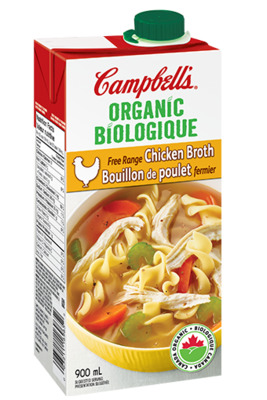 Bouillon biologique de poulet fermier, de CAMPBELL'S®