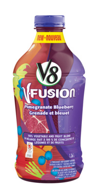 jus V8 V-FUSION® Grenade et bleuet
