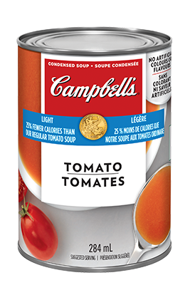 Soupe aux tomates légère condensée de CAMPBELL’S