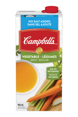 CAMPBELL'S® No Salt Added Ready to Use Vegetable Broth