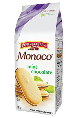 Pepperidge Farm® Monaco® Mint Chocolate cookies