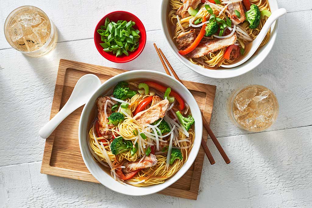 Pork Chow Mein Soup