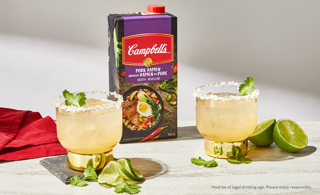 Pork Ramen Mezcal Margarita