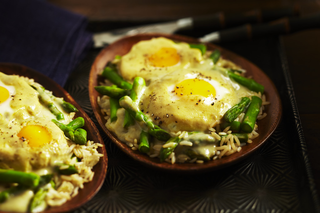 Egg and Asparagus Bake