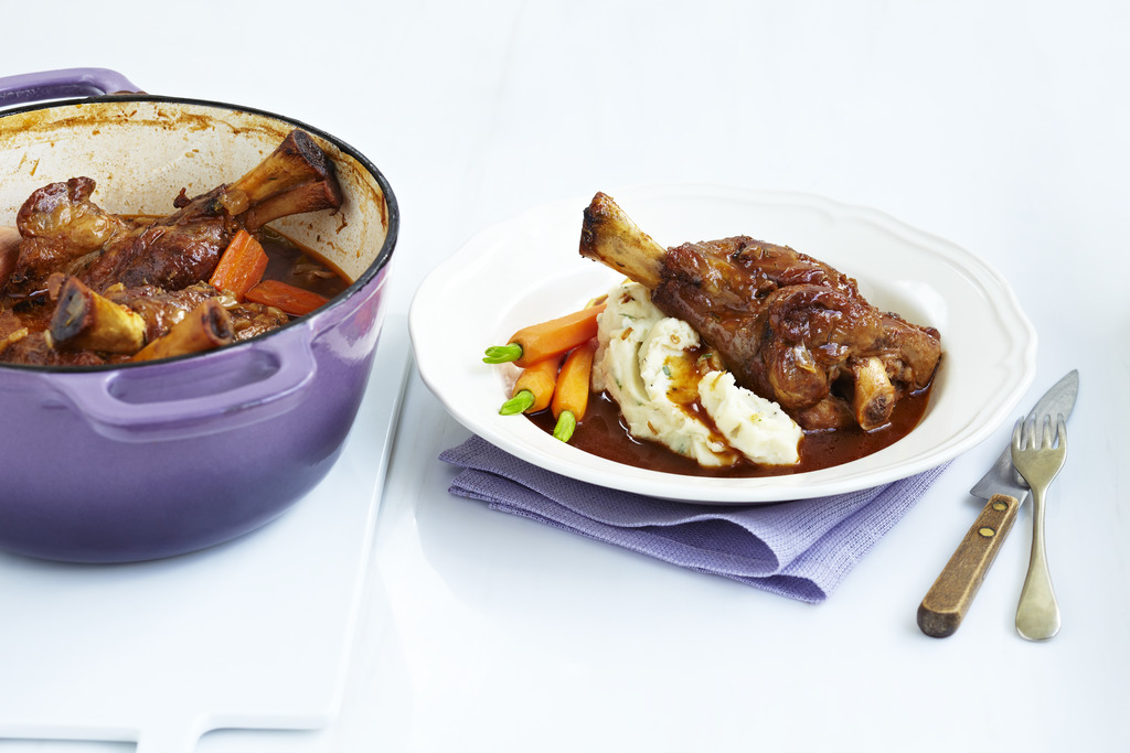 Braised Lamb Shanks
