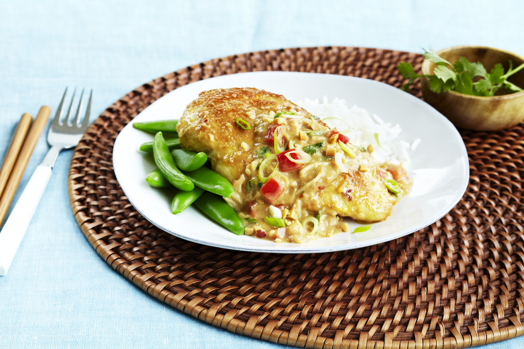 Thai Chicken Peanut Sauté