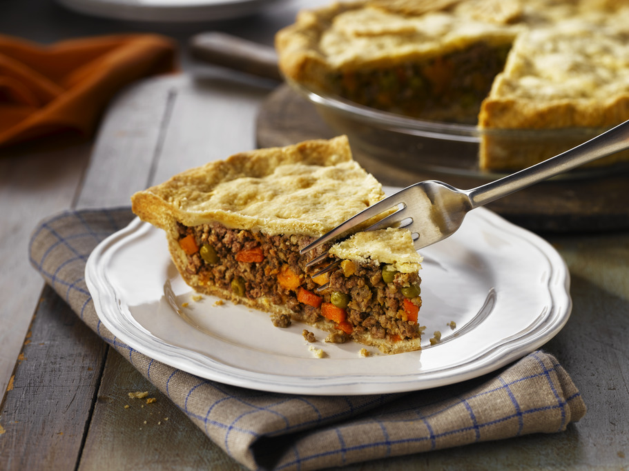 Tourtière à la patate douce