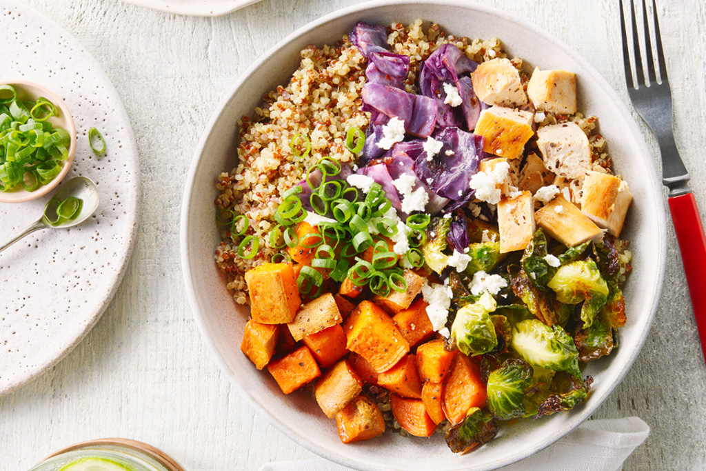 Harvest Quinoa Bowl Recipe Cook With Campbells Canada