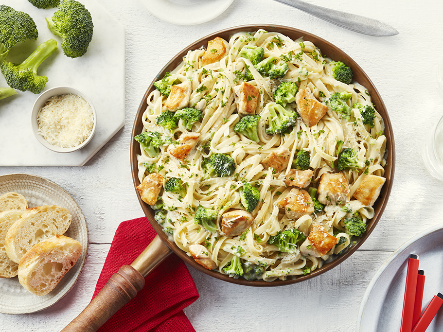 Poulet Et Brocoli Alfredo Cuisinez Avec Campbells