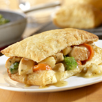 Chicken Pot Pie Squares