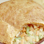 Chicken Pot Pie with Pastry Crust