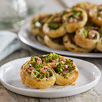 Ham & Broccoli Swirls