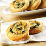 Spinach-Cheese Swirls