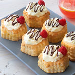 White Chocolate Mousse Pastries