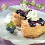 Blueberries Vol-au-Vent