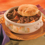 Pastry-Topped Beef Stew