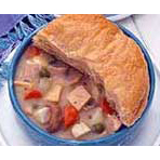 Homestyle Chicken Pot Pie with Ham