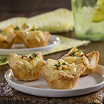 Brie and Walnut Tartlets