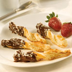 Chocolate-Dipped Spiced Twists