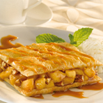 Caramel Apple & Pecan Napoleons