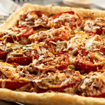 Roasted Tomato and Onion Tart