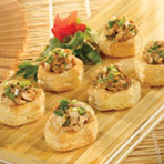Chicken Satay Cups