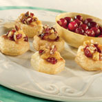 Mini Caramelized Apple & Cranberry Gratin Cups