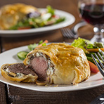 Mini Beef Wellingtons with Mushrooms & Gorgonzola