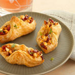 Goat Cheese, Cranberry Chutney & Toasted Walnut Envelopes