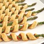 Prosciutto Asparagus Spirals