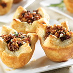 Honeyed Fig, Pancetta & Blue Cheese Tartlets