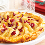 Apple Cranberry Tarte Tatin