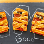 Mummy Pizza Puffs