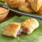 Reuben Puff Empanadas