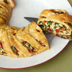 Chicken Spinach Fontina Braid