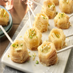 Baked Brie Lollipops