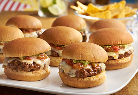 Tex-Mex Chipotle Sliders