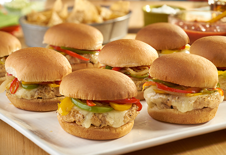 Chicken Fajita Sliders