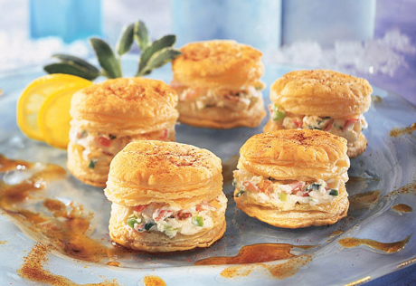 Crab Appetizer Napoleons