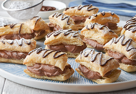 Chocolate Mousse Napoleons