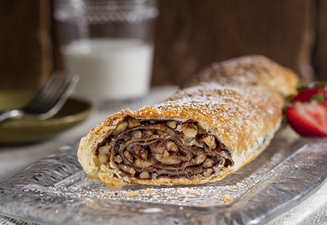 Chocolate Walnut Strudel