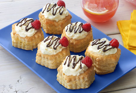 White Chocolate Mousse Pastries