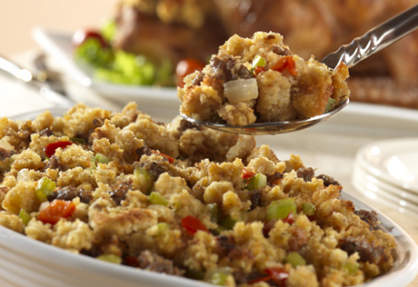 Spicy Corn Bread Stuffing