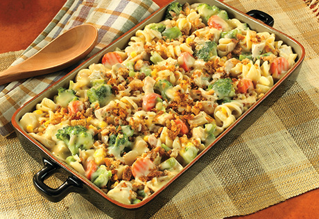 Chicken, Pasta & Vegetable Casserole