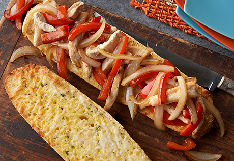 Chicken Fajita Sandwiches