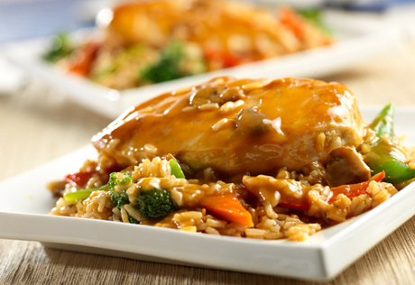 Easy Asian-Style Chicken & Rice