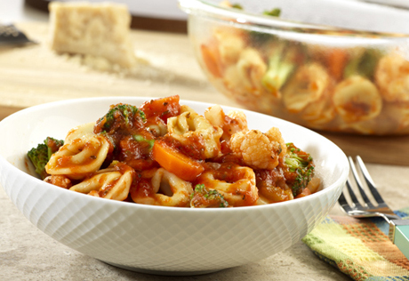 Tortellini-Vegetable Toss