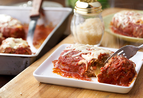 Make-Ahead Pizza Meatloaves